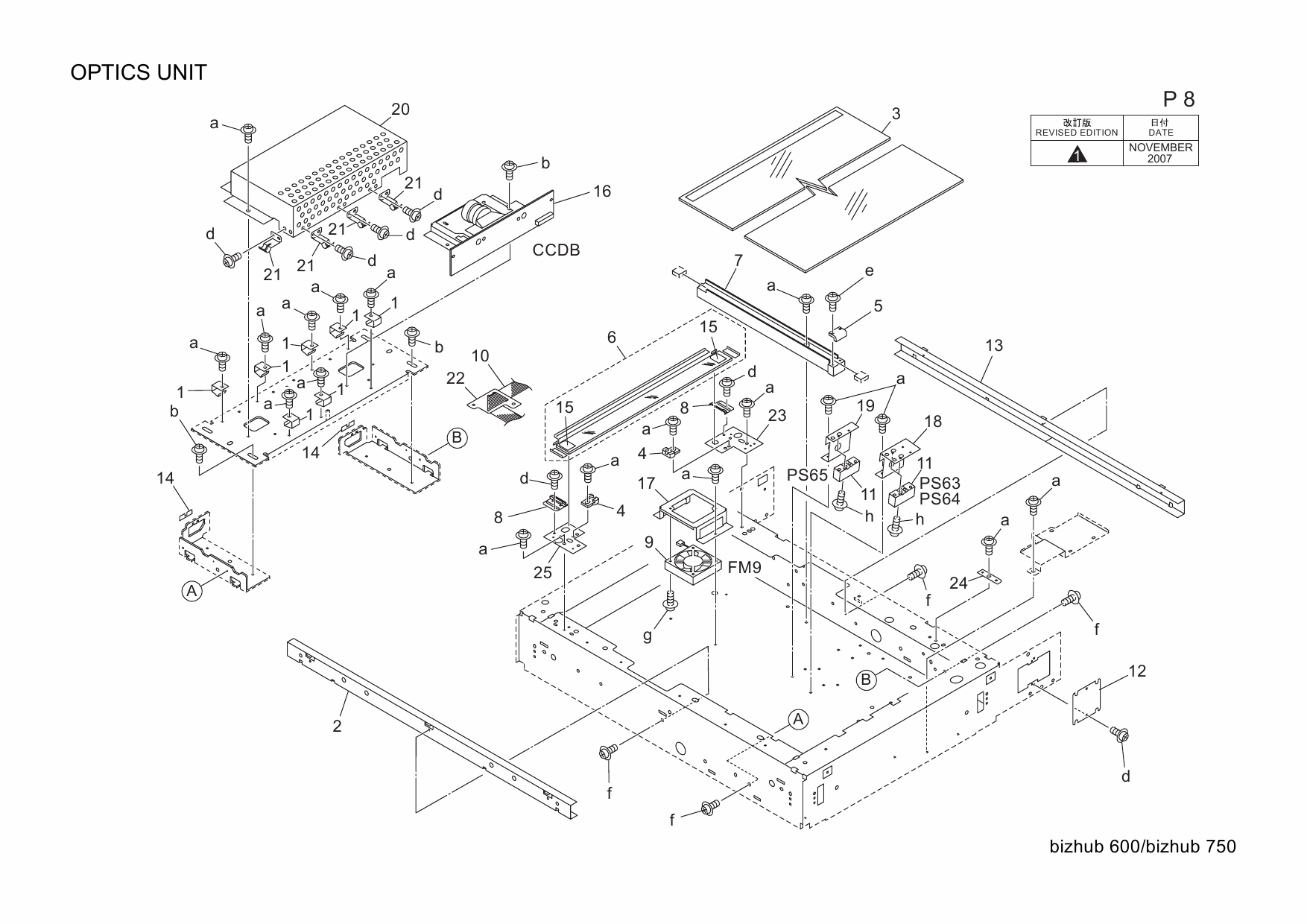 Konica-Minolta bizhub 600 750 Parts Manual-6